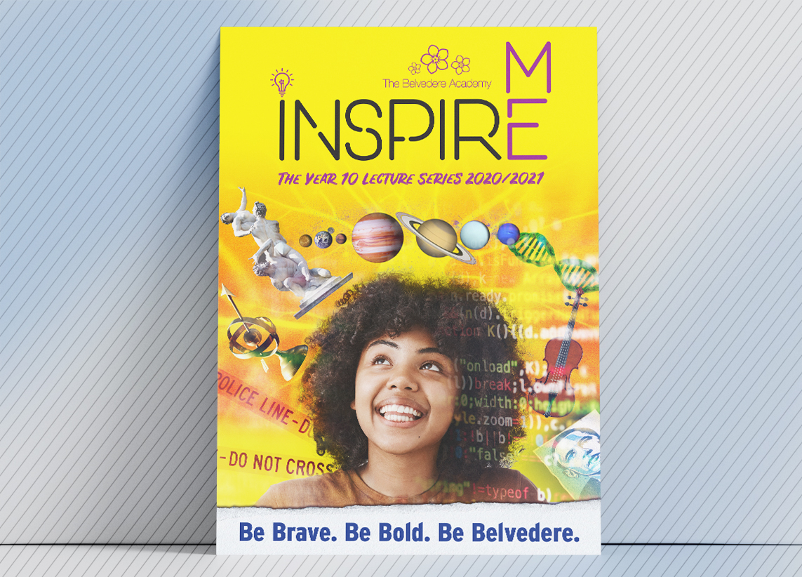 Inspire Me lectures promotional poster